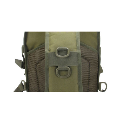 Sac à dos robuste de couleur verte d'Oxford, sac à dos de sport pour les aventures en plein air