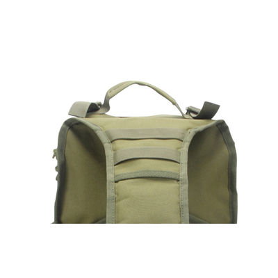Sac à dos robuste de couleur verte d'Oxford, sac à dos de sport pour les aventures en plein air