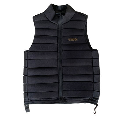 Veste noire certifiée pour la protection des cavaliers