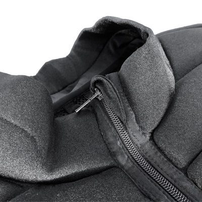 Veste noire certifiée pour la protection des cavaliers
