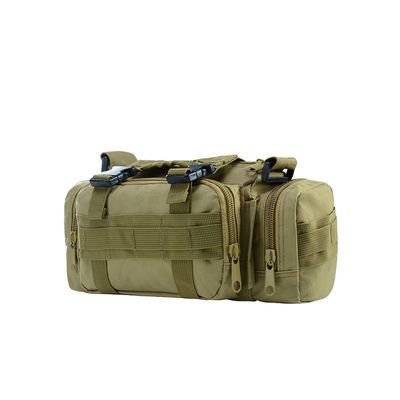Sac à dos de camping en plein air Sacs à ceinture 0,45 kg Fermeture à fermeture à glissière Portable Molle Bag pour la randonnée