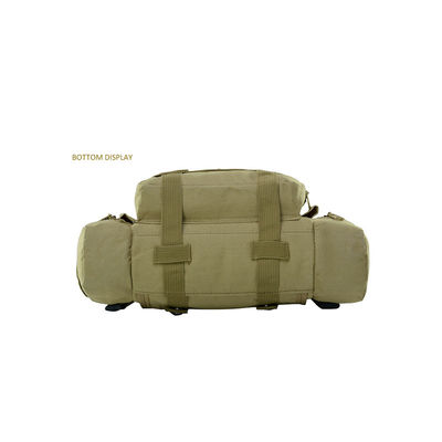 Sac à dos de camping en plein air Sacs à ceinture 0,45 kg Fermeture à fermeture à glissière Portable Molle Bag pour la randonnée