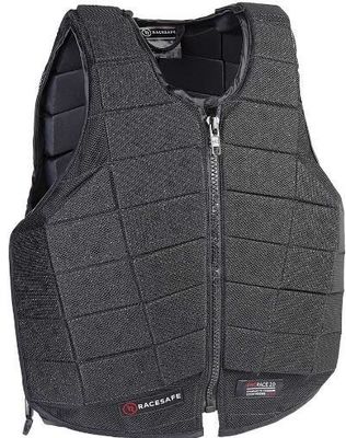 Logo personnalisé Veste de sécurité légère rembourrée pour jockey Confortable et protectrice