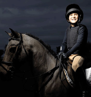 Logo personnalisé Veste de sécurité légère rembourrée pour jockey Confortable et protectrice