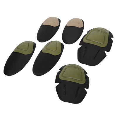 Coussins de protection pour genou et coude multicolore à coque dure pour les grenouilles
