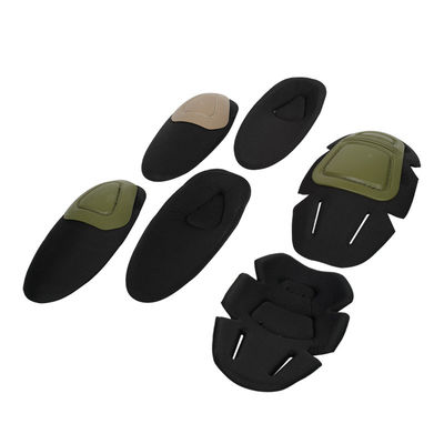 Coussins de protection pour genou et coude multicolore à coque dure pour les grenouilles