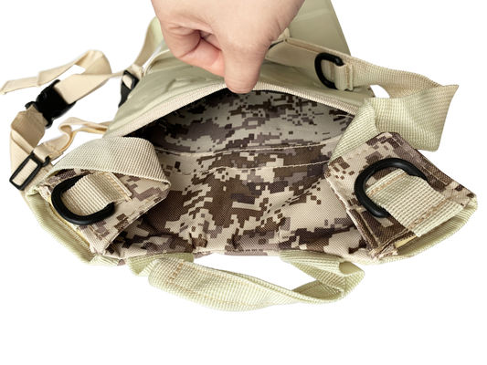 34*20*4cm Sac à dos extérieur multicolore avec bouteille d'eau pour l'entraînement