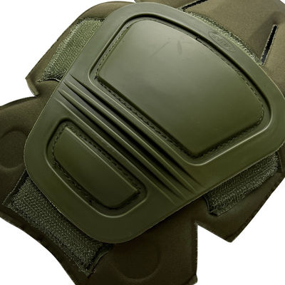 Des coussinets de coude et de genou réglables pour la protection du corps en couleur verte chaude