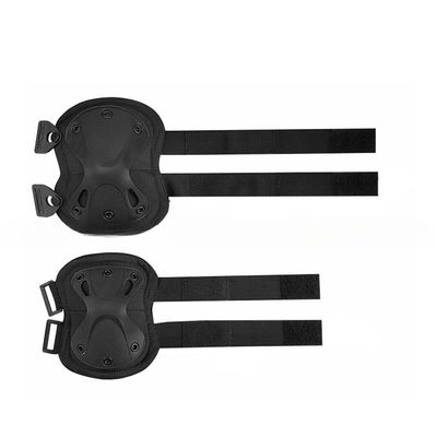 Logo personnalisé Coude de genou noir coude pour une protection durable