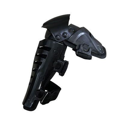 Logo personnalisable Sécurité de la moto Protecteurs de coude et de genou avec caractéristique pliable