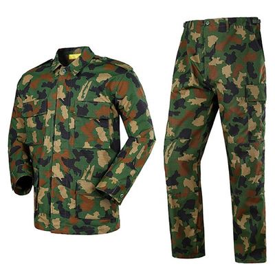 Protection contre les rayons UV Forêt BDU Uniformes de formation de garde Vêtements personnalisés 1,5 par ensemble