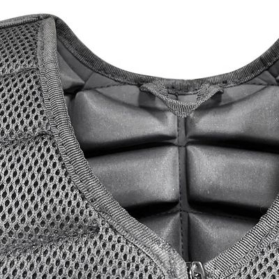 Veste de sécurité confortable en mousse EVA rembourrée pour chevauchement avec tissu en coton et en maille