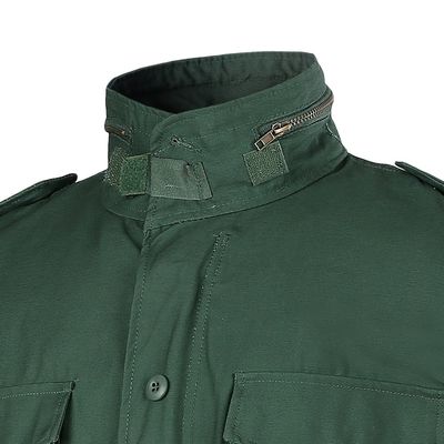 Acceptable OEM/ODM Polyester/Cotton Olivier Vert Jacket pour hommes M65 Pour les activités de plein air XS-XXL