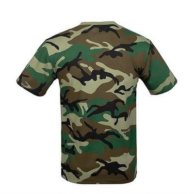T-shirt en coton à col rond respirant et antistatique pour hommes