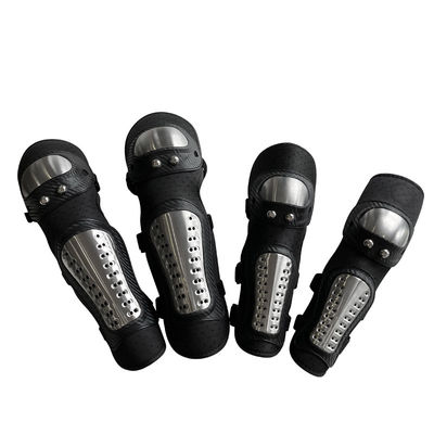 Accessoires de protection de motocyclettes flexibles et complets pour les jambes basses