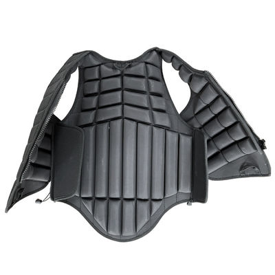 Logo personnalisable gilet équestre avec certification CE et protection par bloc EVA