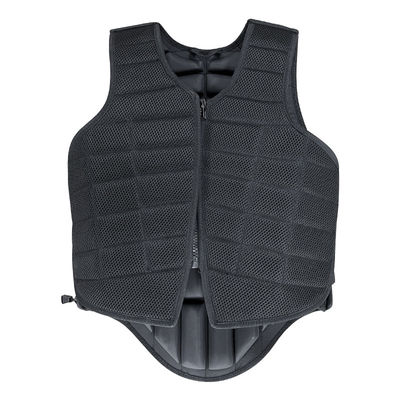 Logo personnalisable gilet équestre avec certification CE et protection par bloc EVA