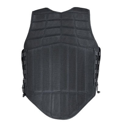 Logo personnalisable gilet équestre avec certification CE et protection par bloc EVA