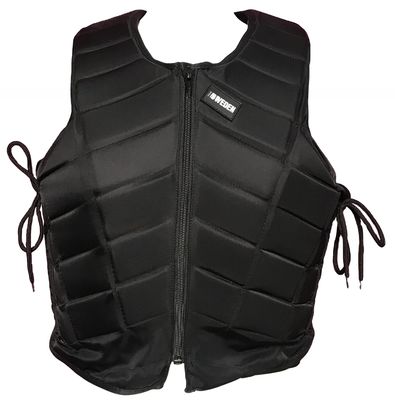 Certification CE Veste pour le corps des cavaliers noirs pour des soins et une protection légers