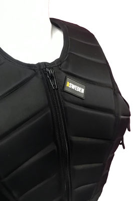 Certification CE Veste pour le corps des cavaliers noirs pour des soins et une protection légers