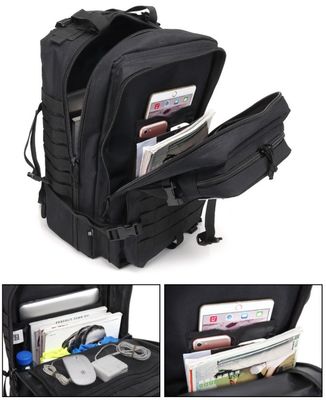 45L sac à dos Système MOLLE de grande capacité et poignée douce pour le forfait d'aventure en plein air