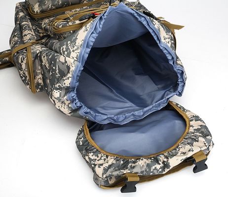 Polyester revêtement 80L grande capacité camping randonnée sac à dos pour les voyages et le trekking