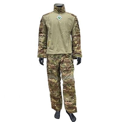 65% de polyester 35% de coton Uniforme de formation CP Couleur de la grenouille