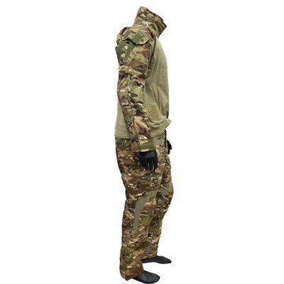 65% de polyester 35% de coton Uniforme de formation CP Couleur de la grenouille