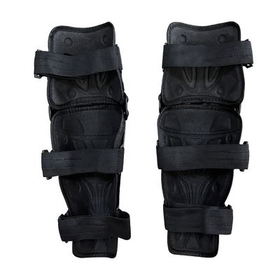 2 piles de genouillères réglables pour motocyclettes pour la fonction de protection et la conduite à l'épreuve des chutes