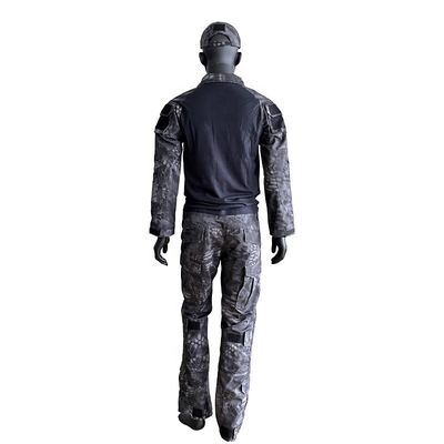 T-shirt tricoté à manches longues en polyester/coton pour homme Uniforme costume de grenouille en couleur personnalisée