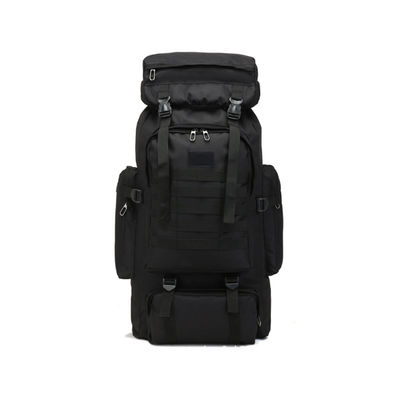 Sac de randonnée à main douce 80L imperméable à l'eau multi-fonction camouflage pour l'entraînement en montagne