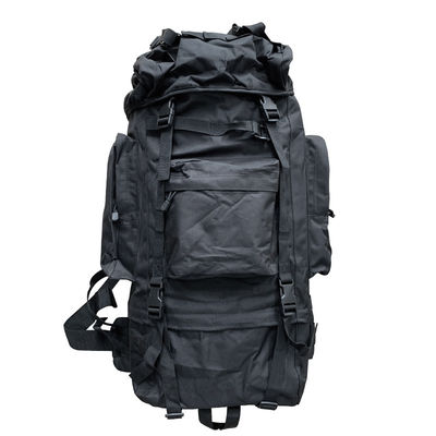 Sac à dos de camping extérieur en tissu d'Oxford 65L imperméable à l'eau pour l'alpinisme de grande capacité