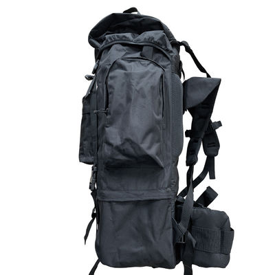Sac à dos de camping extérieur en tissu d'Oxford 65L imperméable à l'eau pour l'alpinisme de grande capacité