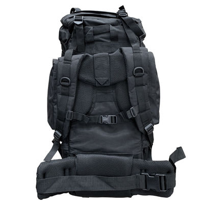 Sac à dos de camping extérieur en tissu d'Oxford 65L imperméable à l'eau pour l'alpinisme de grande capacité