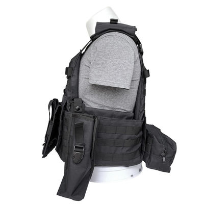 Veste de protection multifonctionnelle avec système Molle et sacs pour la sécurité du corps dans les tailles S-2XL