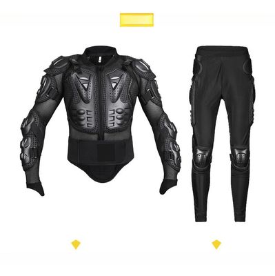 Veste et pantalon de moto certifiés ISO9001 avec couleur personnalisée de protection du corps