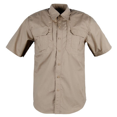 Shirt d'entraînement en style vert militaire pour un poids léger résistant à l'usure respirant