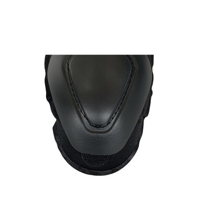 Protection professionnelle de la grenouille Des coussinets pour genou et coude Polyester noir flexible pour la sécurité