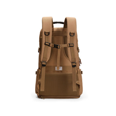 Sac à dos en toile extensible fermeture à fermeture à glissière pour hommes sac d'extérieur léger et durable