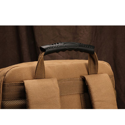 Sac à dos en toile extensible fermeture à fermeture à glissière pour hommes sac d'extérieur léger et durable