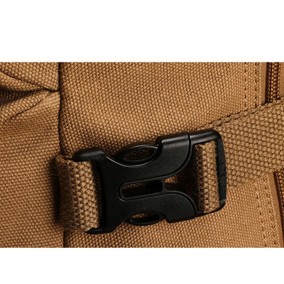 Sac à dos en toile extensible fermeture à fermeture à glissière pour hommes sac d'extérieur léger et durable