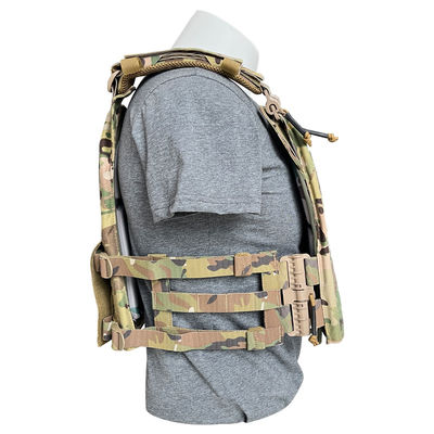 Veste unisexe en polyester respirant Protecteur corporel en polyester avec conception Molle