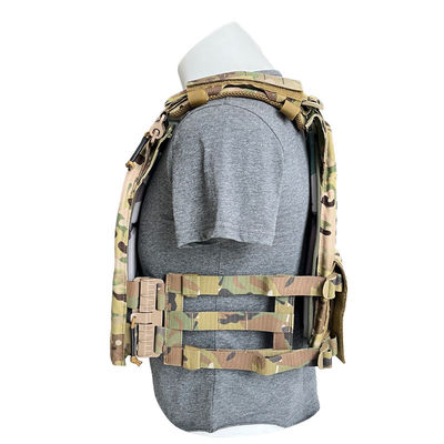 Veste unisexe en polyester respirant Protecteur corporel en polyester avec conception Molle