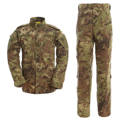 Fusion sans couture en plein air randonnée Travail de formation Costume à manches longues Chemises Pantalon ACU Hommes Uniforme de camouflage