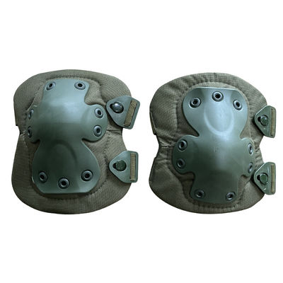 Protection verte Confortable Black Hawk coude et genou coussinets avec 6 trous de coquille dur