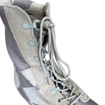 Bottes de désert vertes et bottes de jungle pour hommes avec fermeture à glissière avec semelle intermédiaire en cuir authentique