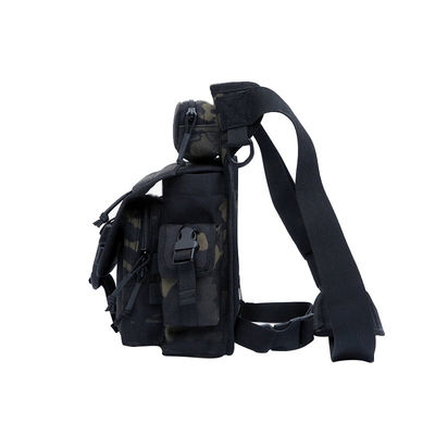 Sac de bouteille d'eau de camouflage pour le camping et l'entraînement 2-3 kg Capacité Poches multiples