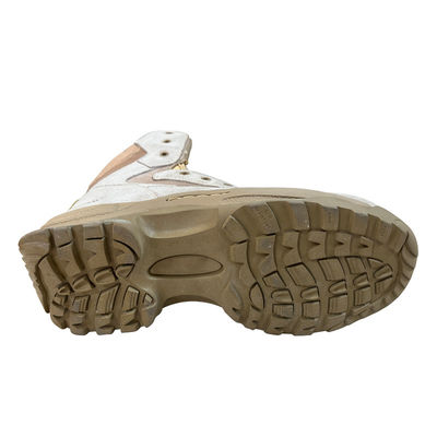 Bottes d'entraînement en cuir personnalisées de 8 pouces 1,5 kg/paire pour l'extérieur et taille US 6,5-12.5