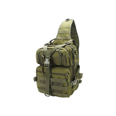 Sac à dos léger pour l'entraînement en plein air Randonnée Green Black Sac à épaule incliné