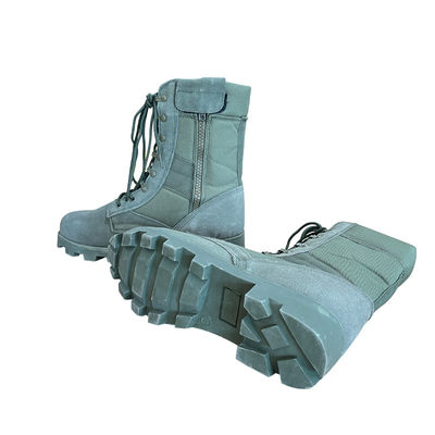 Acceptable OEM/ODM 8 pouces chaussures d'entraînement en cuir extérieur avec matériau supérieur Oxford